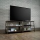 Industrial Style Smoked Oak TV Stand